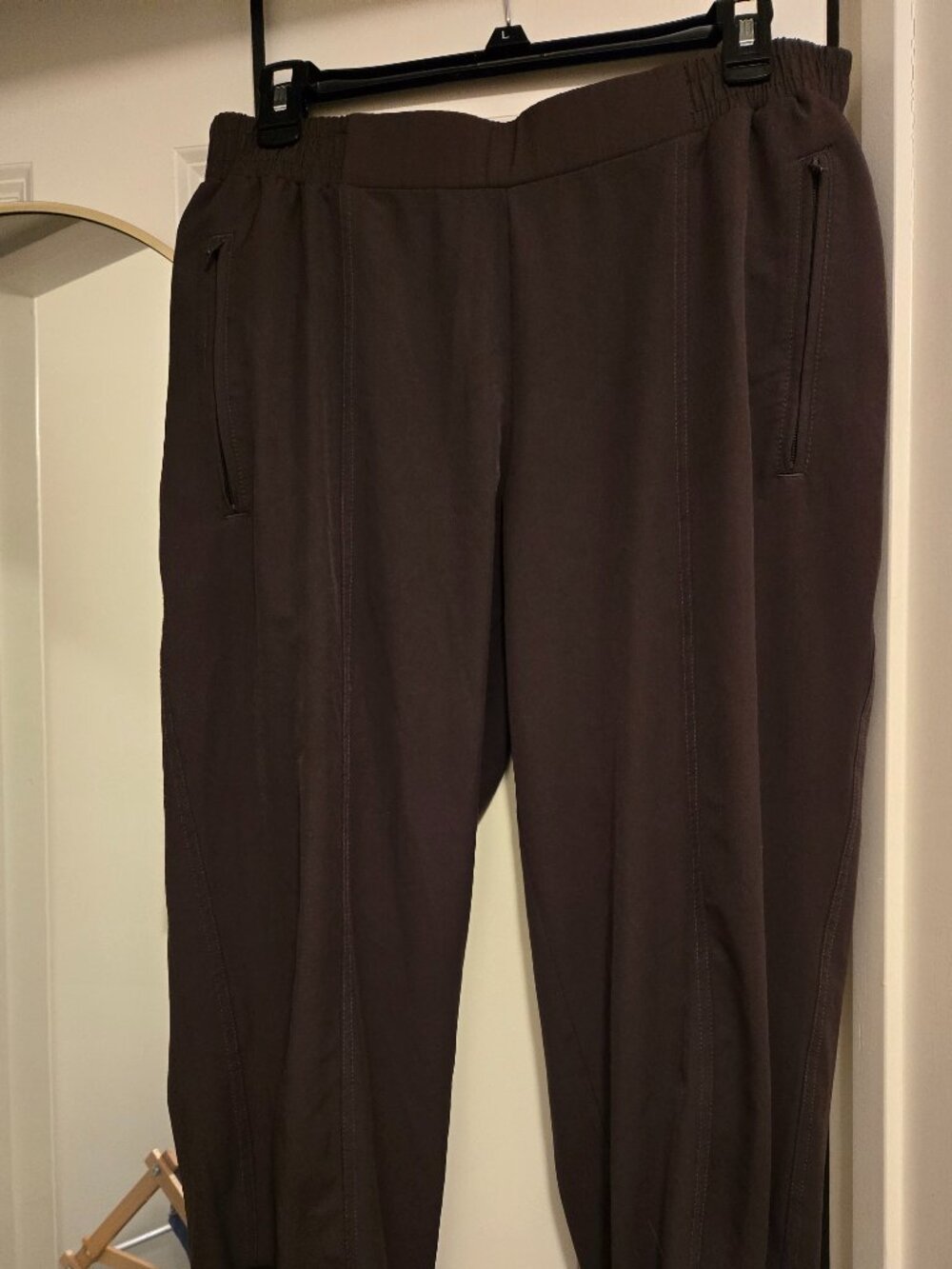 Old Navy Active Tech Joggers Womens Large Olive Green Quick Dry Activewear